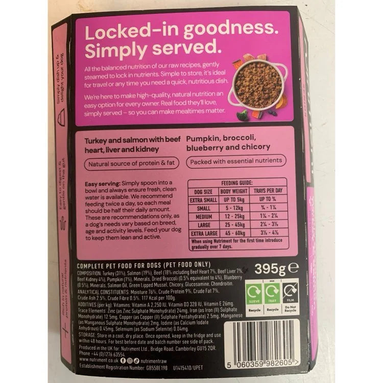 Gently Steamed for Dogs - Nutriment
