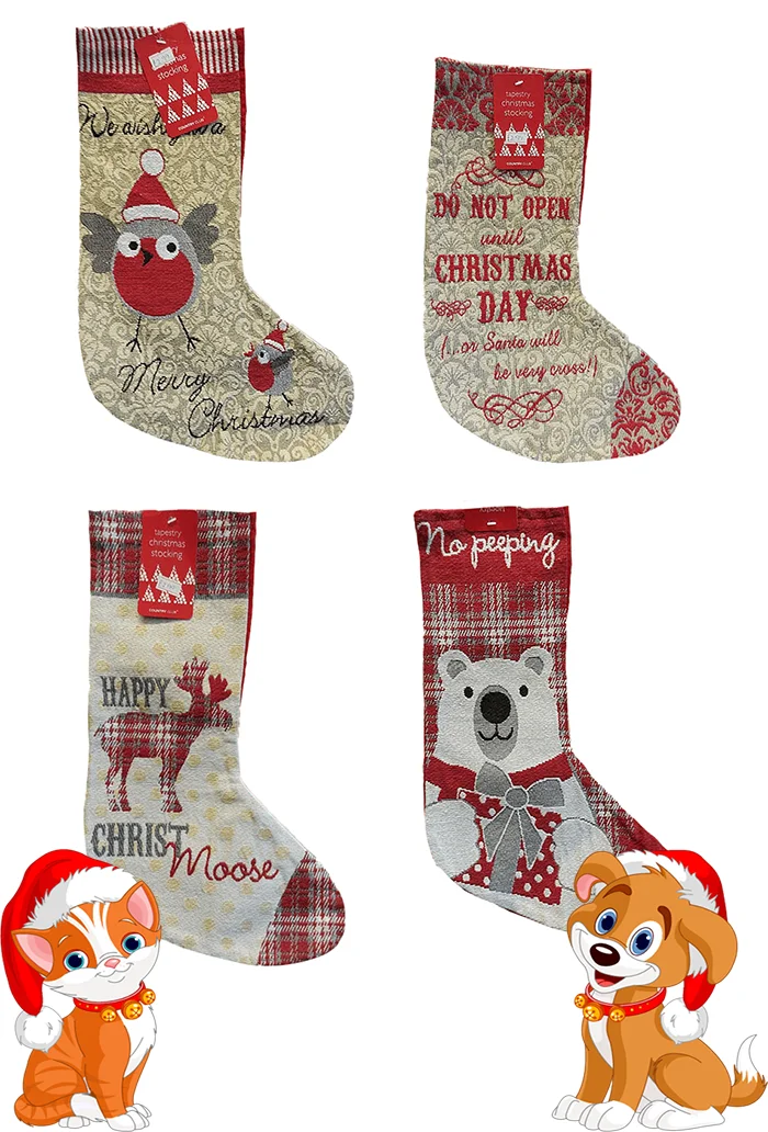 Christmas Tapestry Stockings