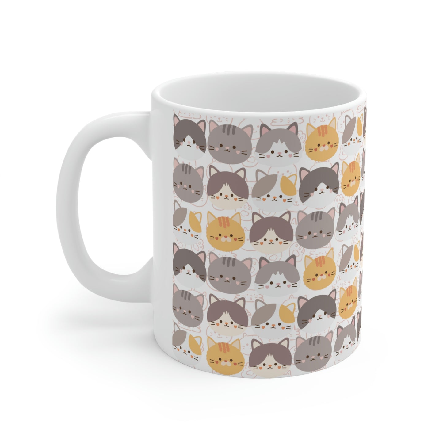 Ceramic Cat Cups