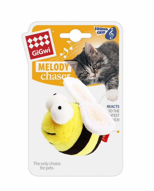 Melody Chaser Bee Cat Toy
