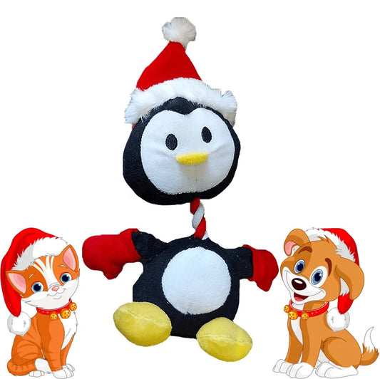Christmas Rope Penguin