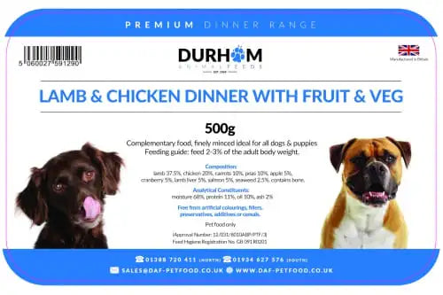 Daf Complete Premium Dinners with Fruit and Veg