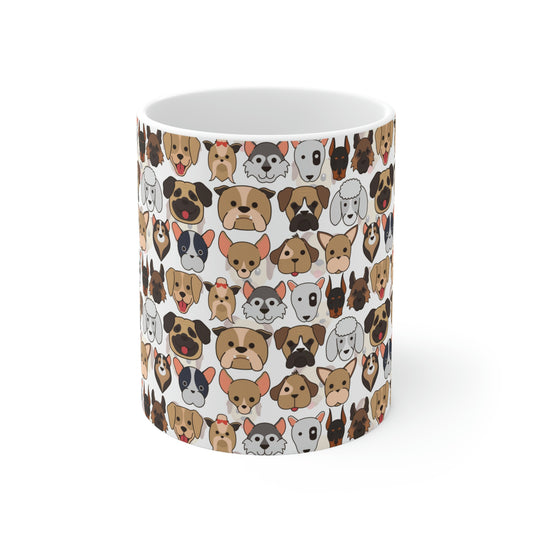 Ceramic Dog Cups