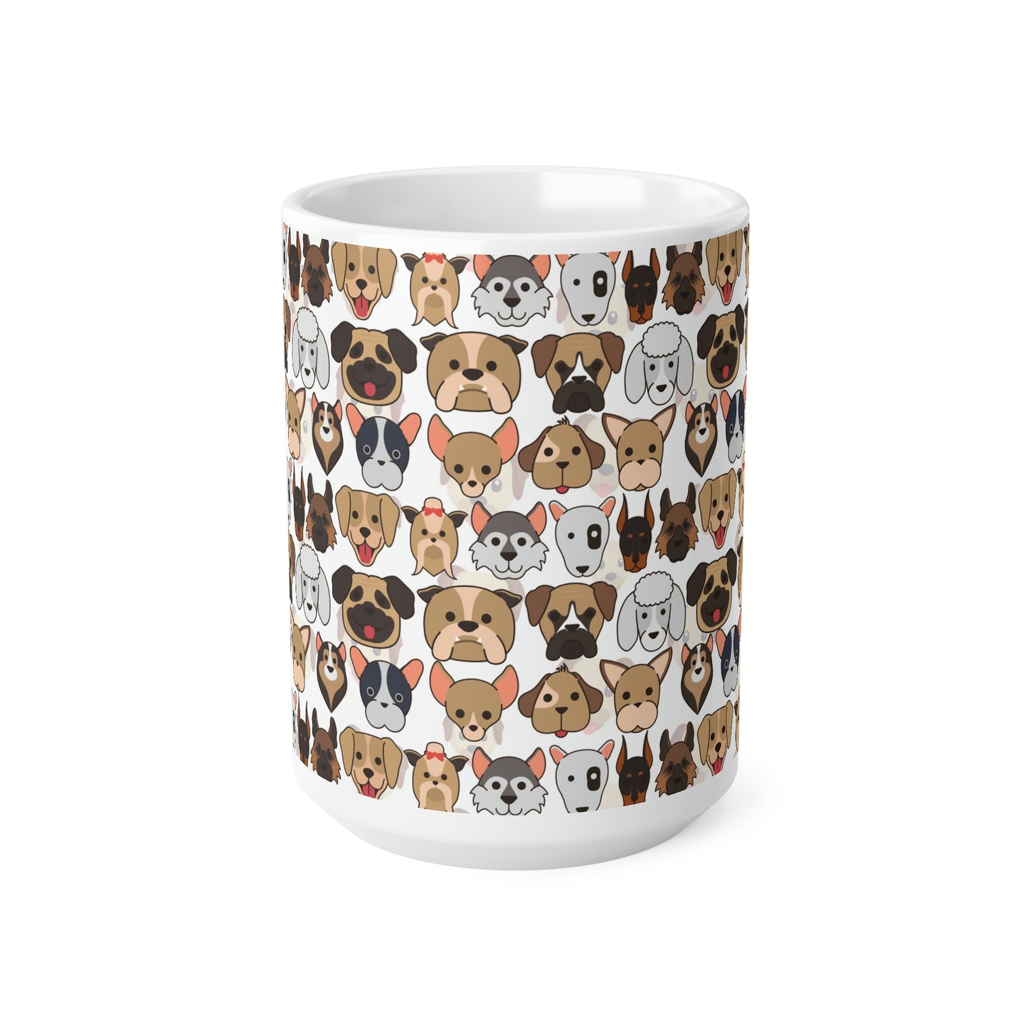 Ceramic Dog Cups