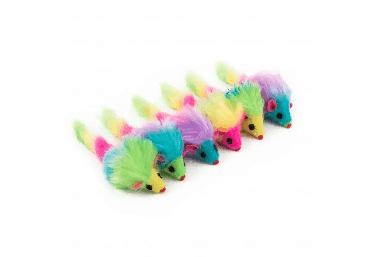 Furry Rainbow Mice